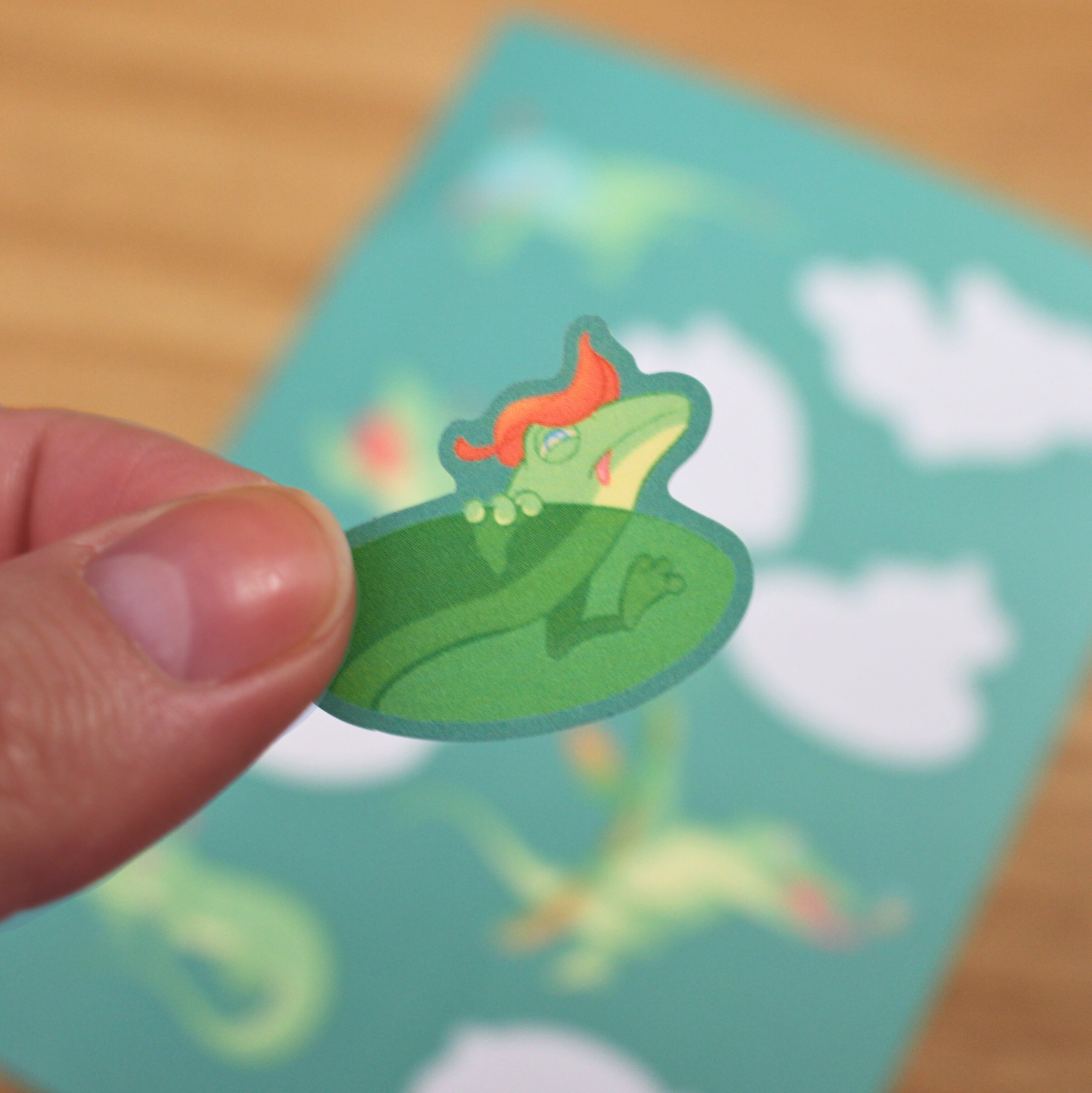 Lazy Lizards Sticker Sheet