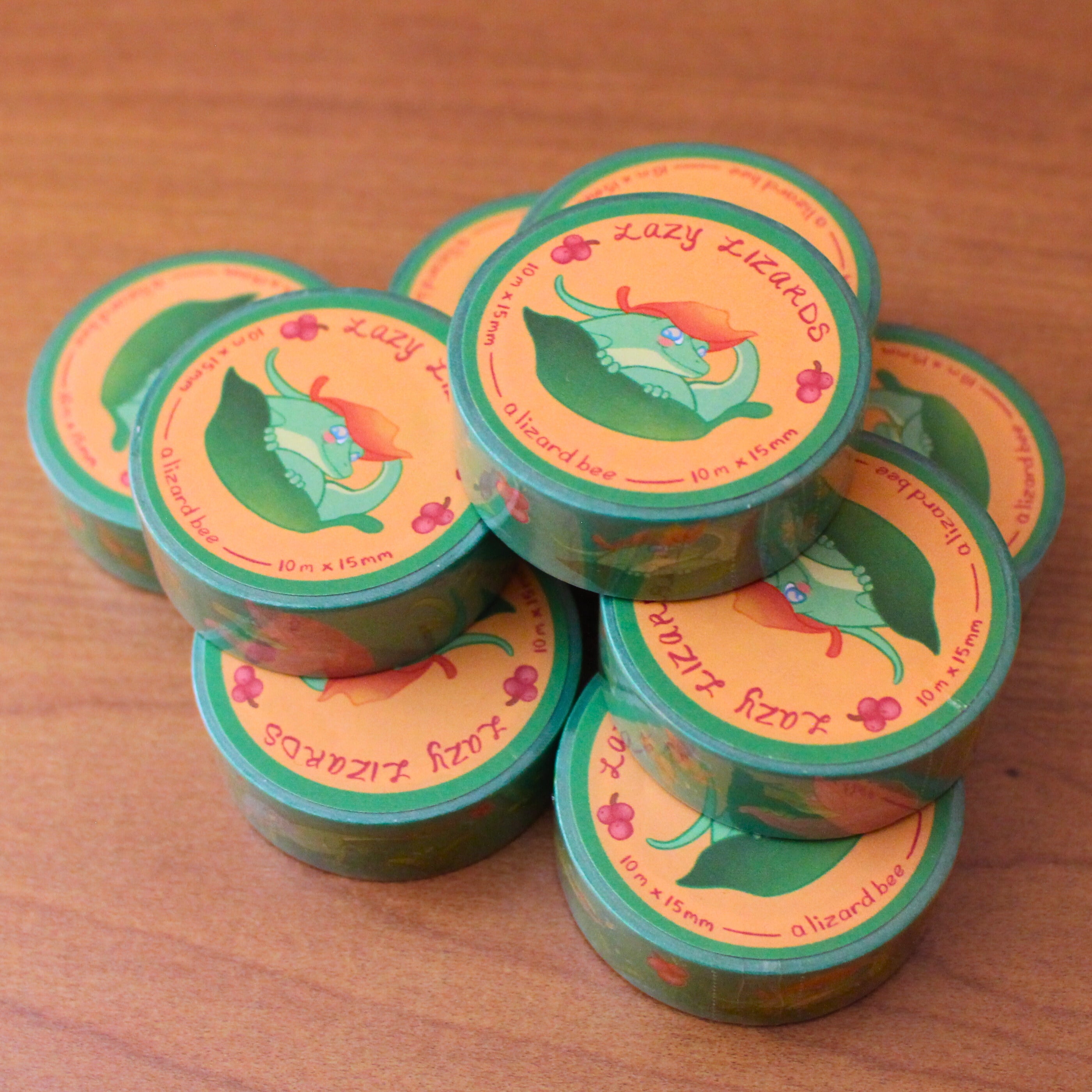 Lazy Lizards Washi Tape
