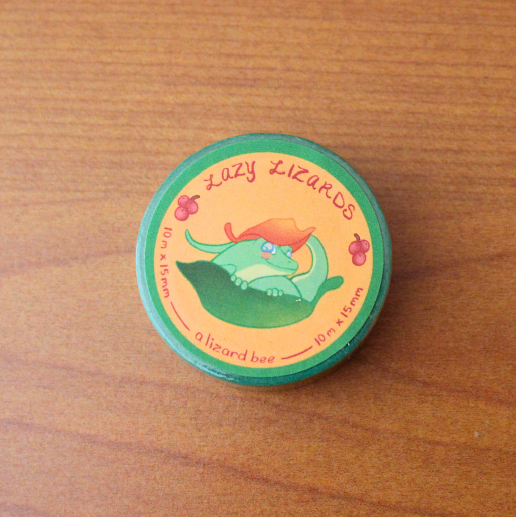 Lazy Lizards Washi Tape